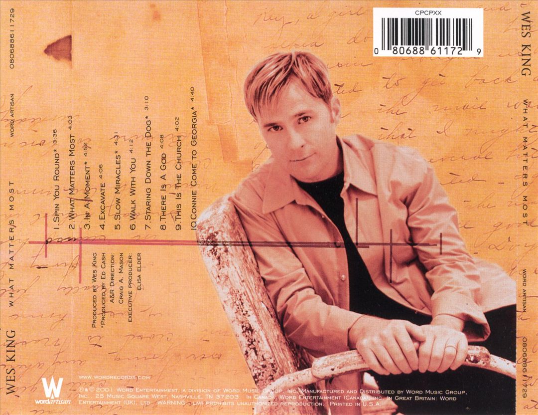 What Matters Most cover art