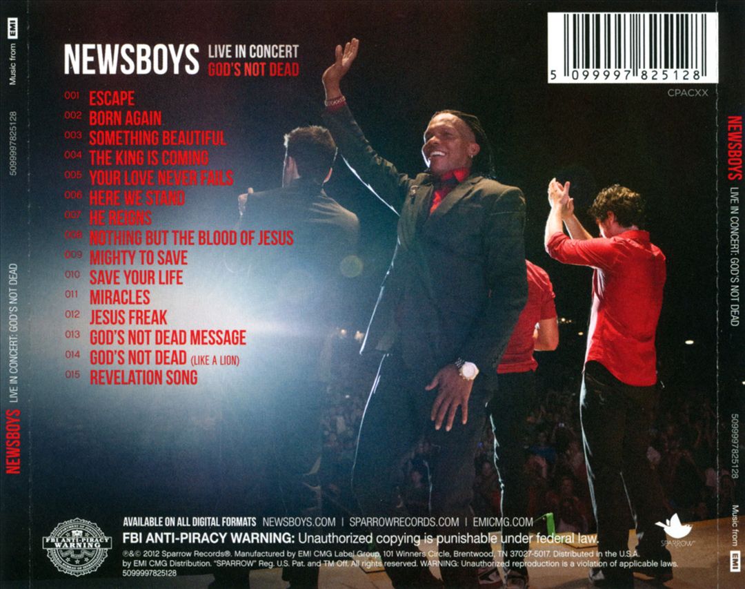 Live in Concert: God's Not Dead cover art