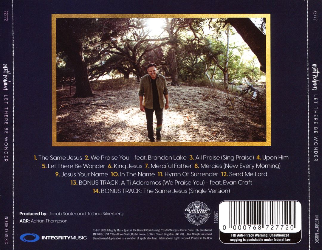 Let There Be Wonder cover art