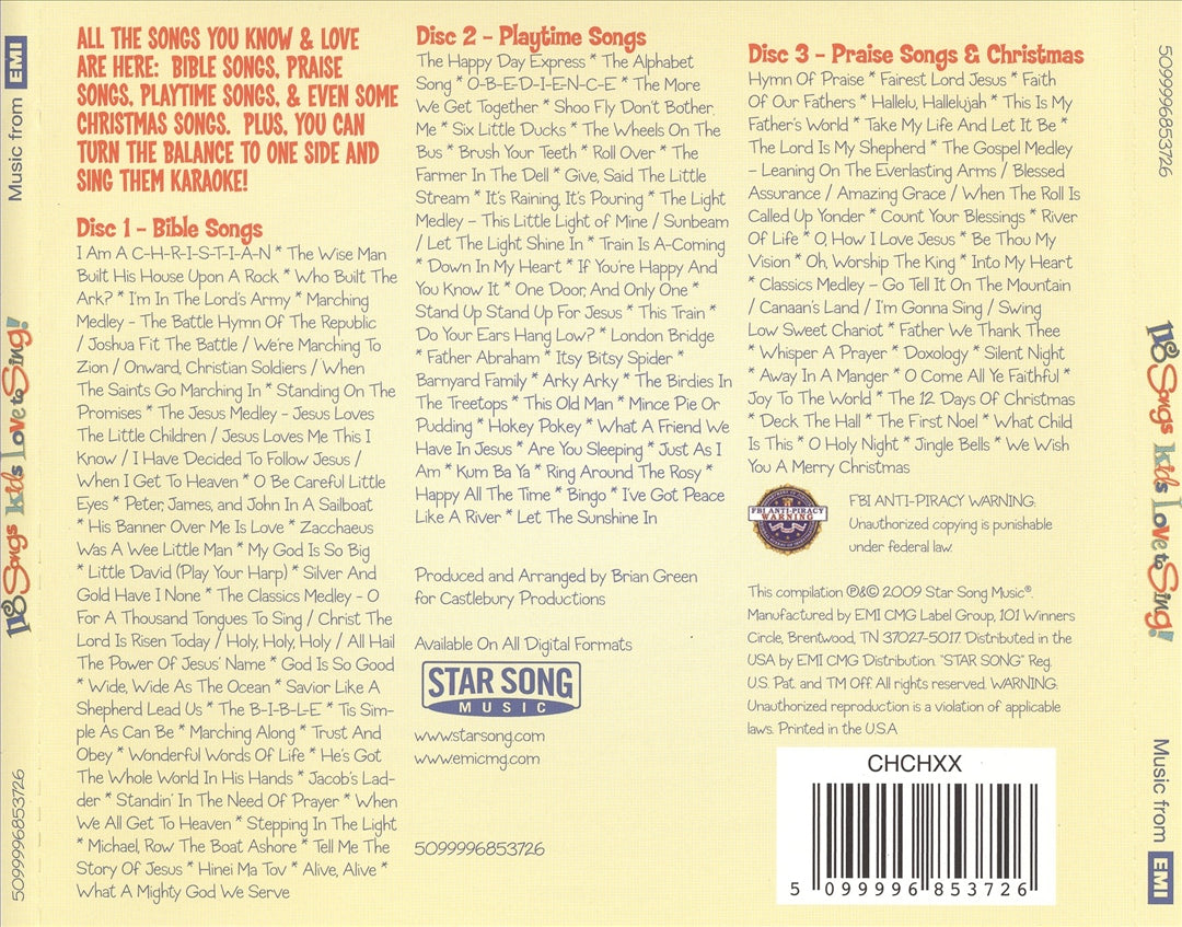 118 Songs Kids Love to Sing cover art