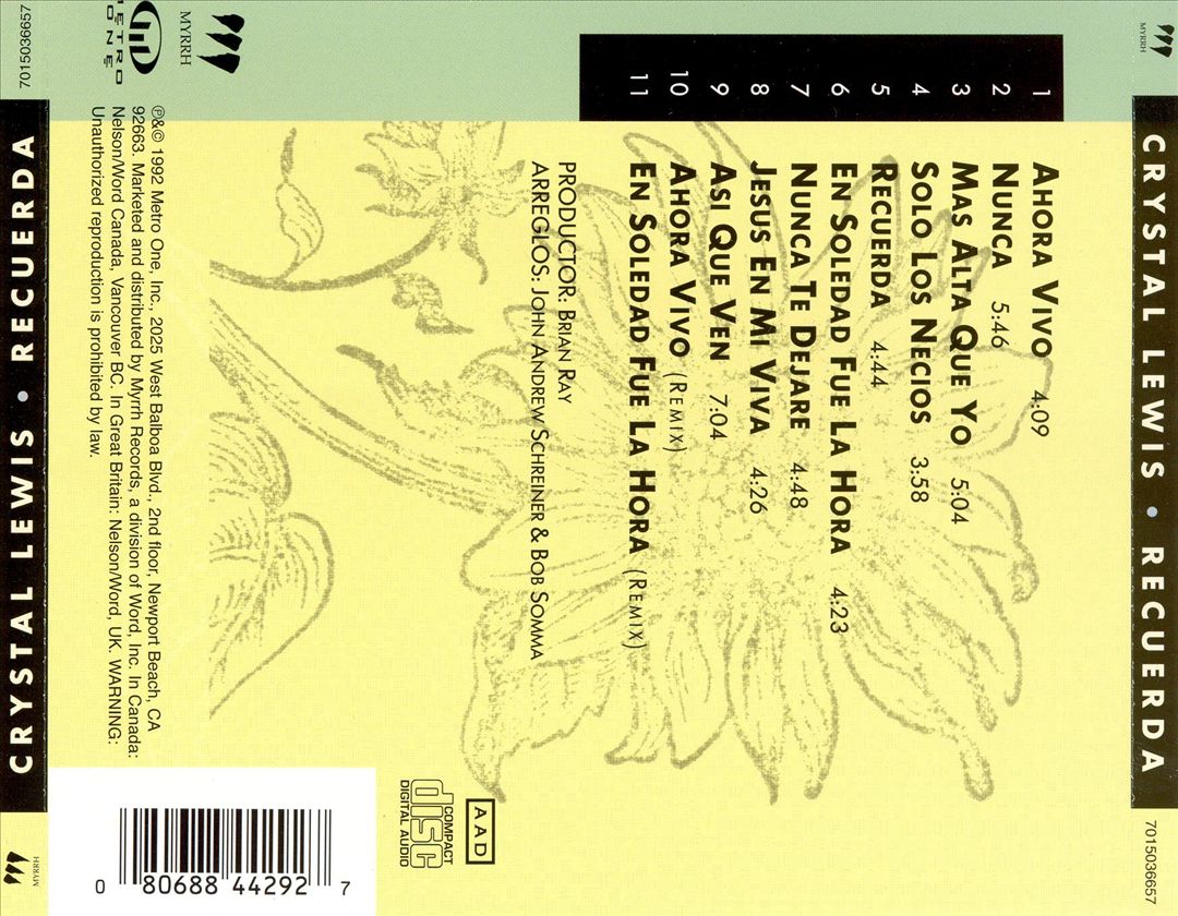 Recuerda cover art