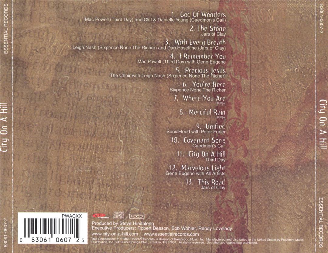 City on a Hill: Songs of Worship and Praise cover art