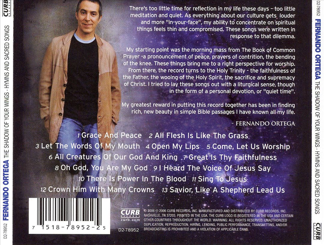 Shadow of Your Wings: Hymns and Sacred Songs cover art