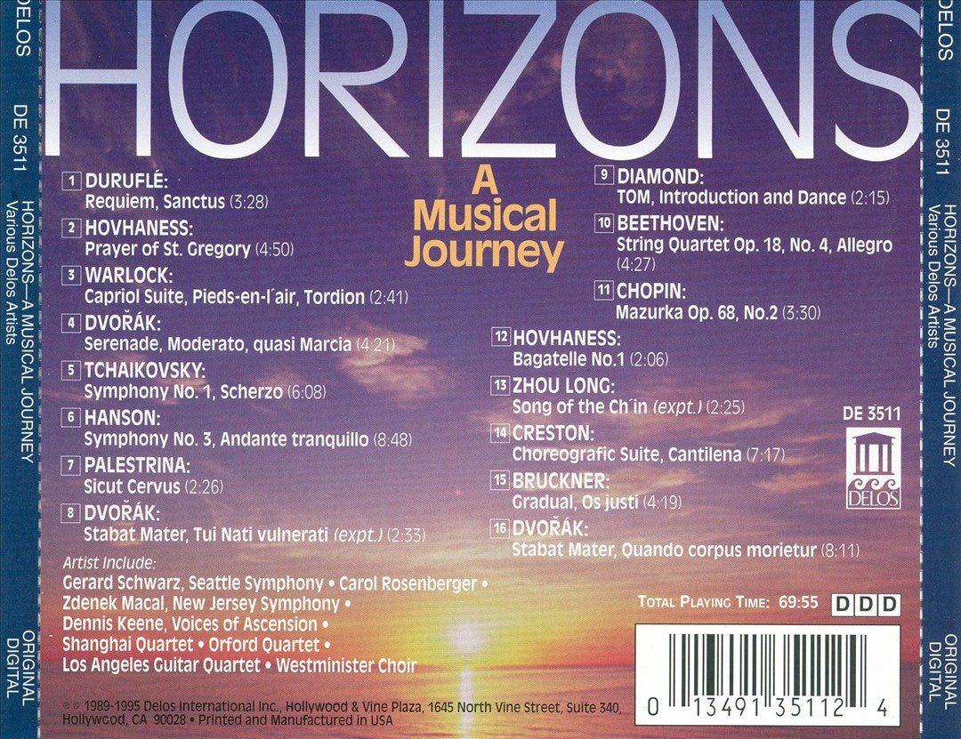 Horizons: A Musical Journey cover art