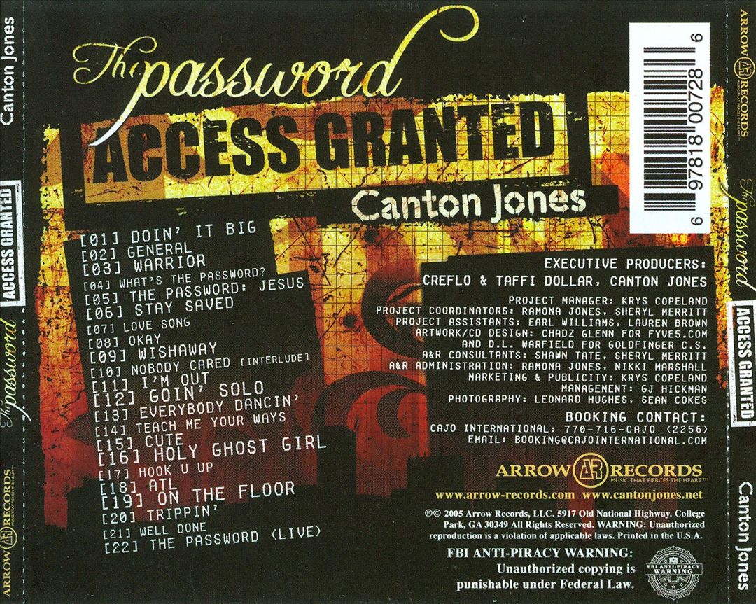 Password: Access Granted cover art