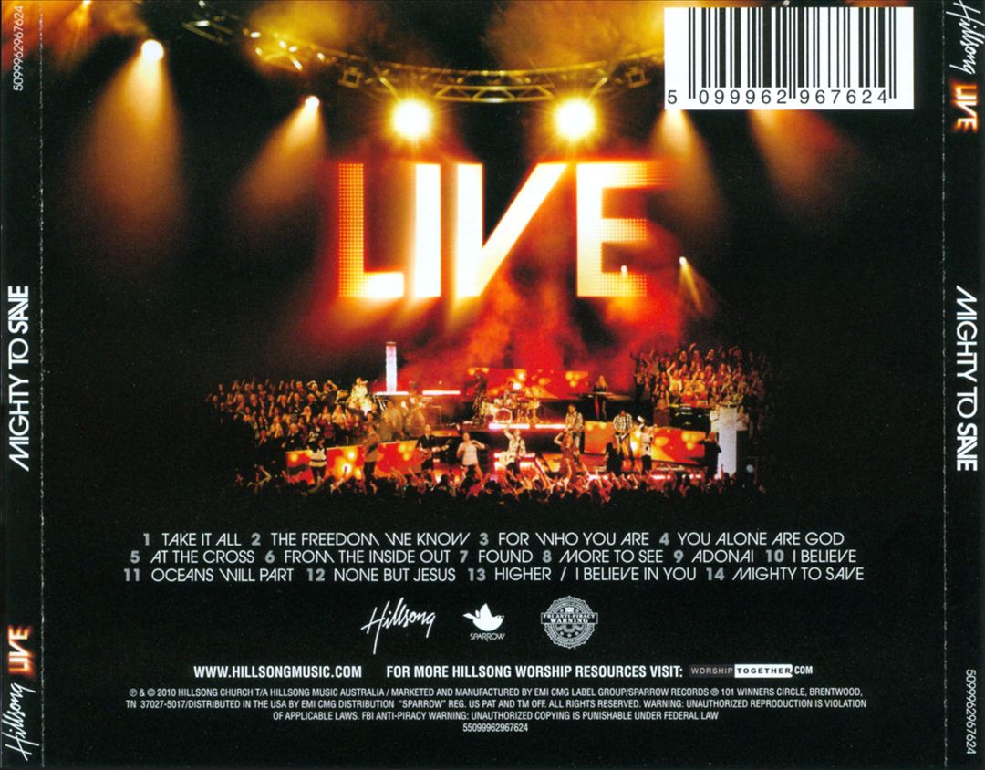 Mighty to Save cover art