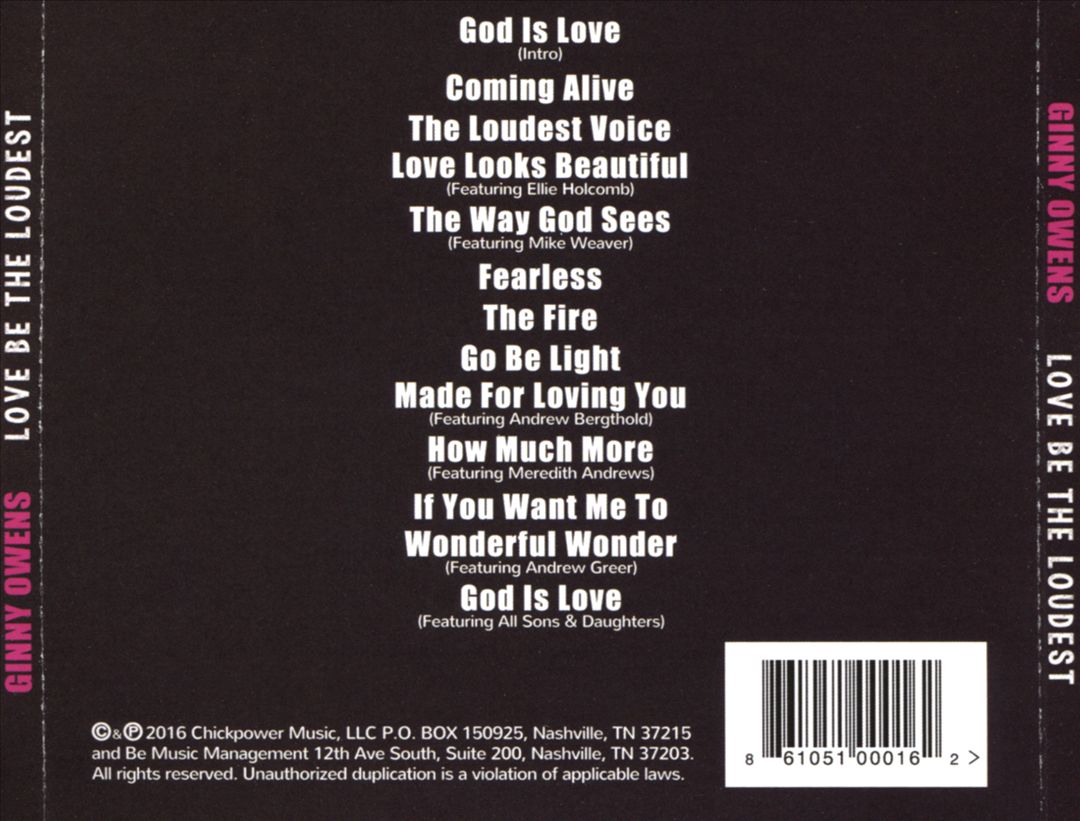 Love Be the Loudest cover art
