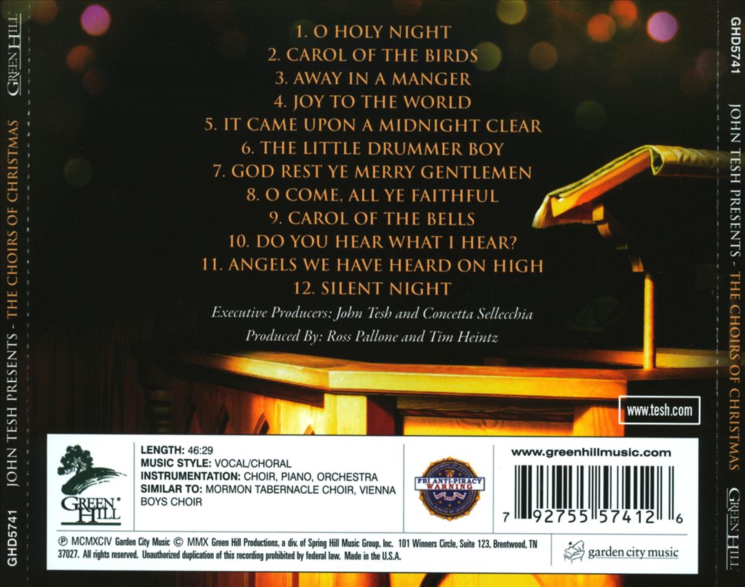 The Choirs Of Christmas cover art