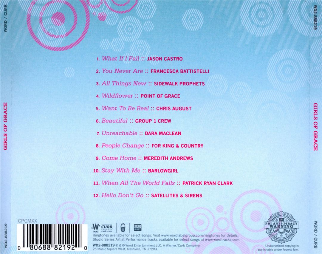 Girls of Grace cover art