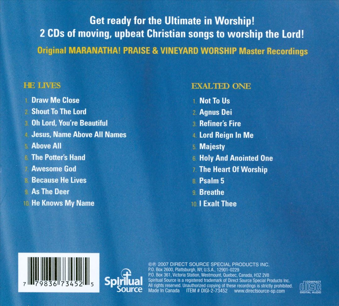 Ultimate Collection: Worship cover art