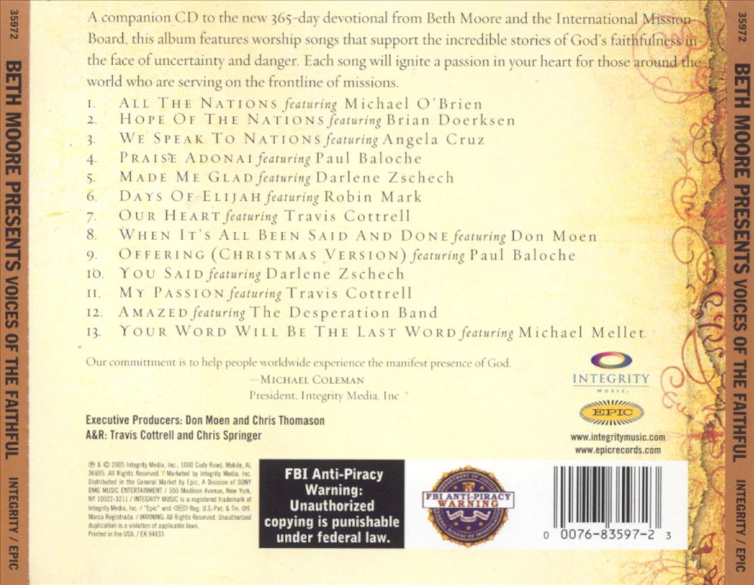 Voices of the Faithful cover art