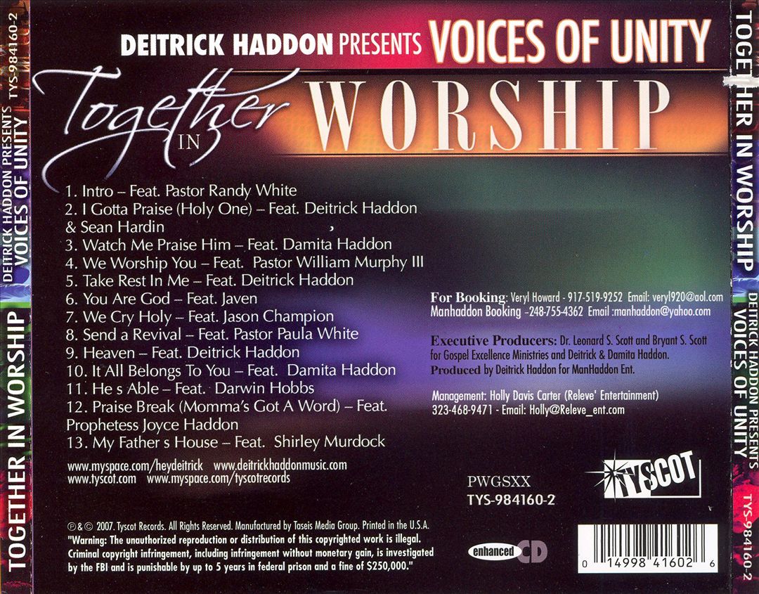 Together in Worship cover art