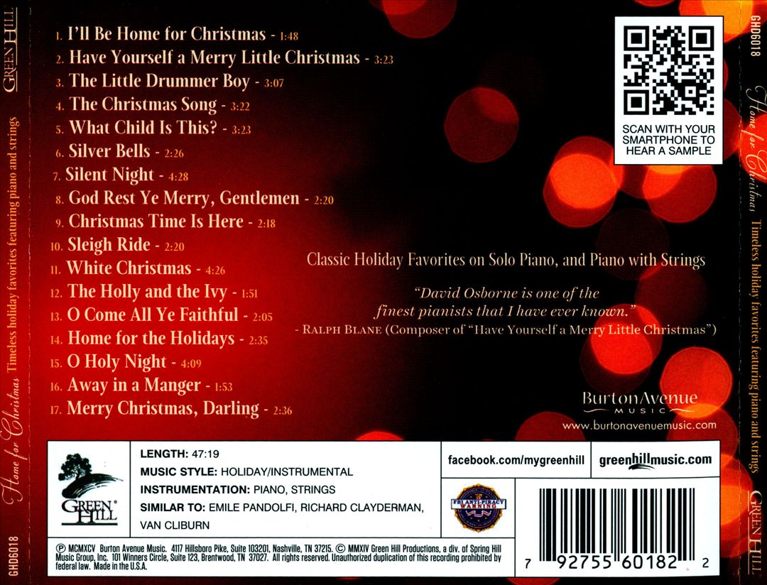 Home for Christmas cover art