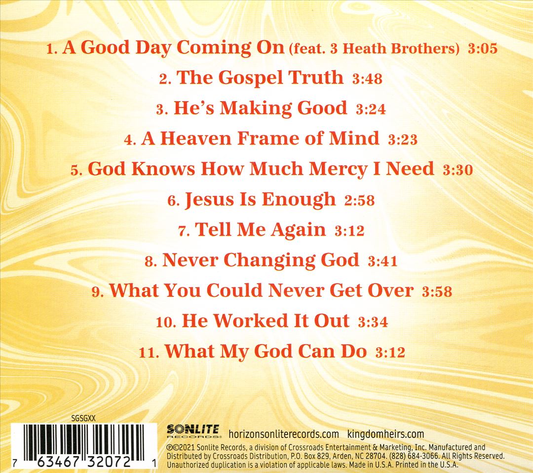 I Feel a Good Day Coming On cover art