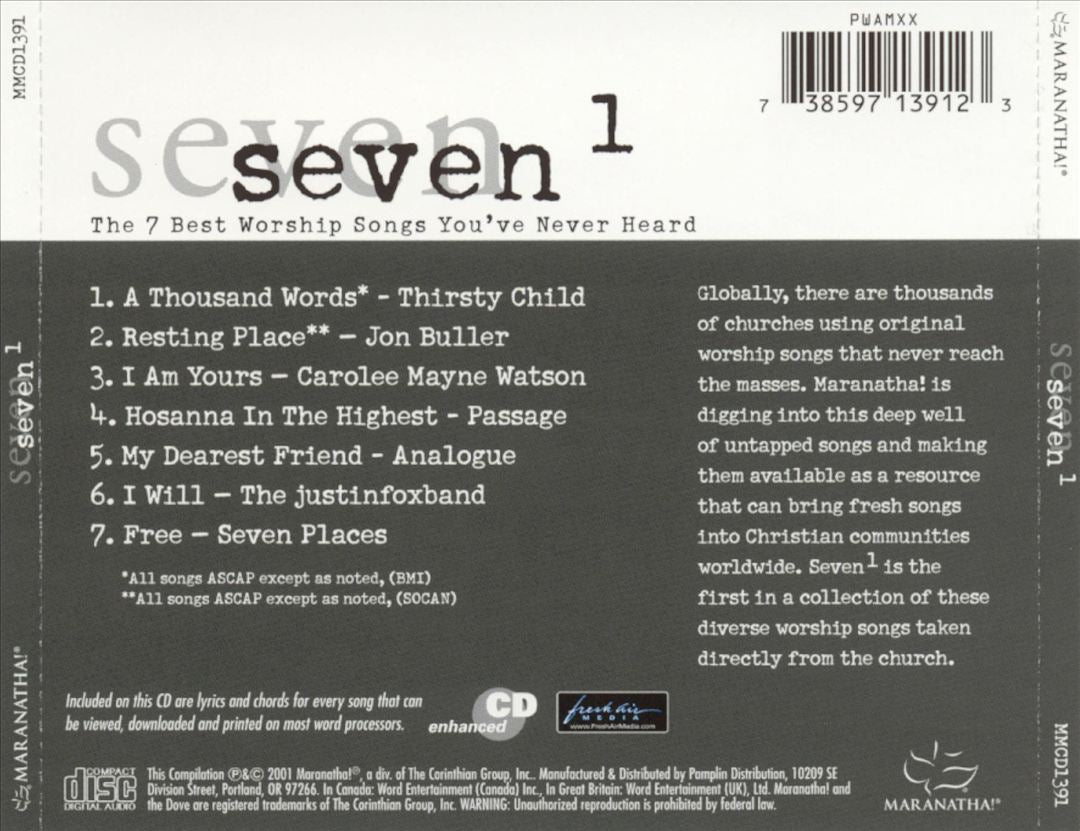 Seven, Vol. 1 cover art