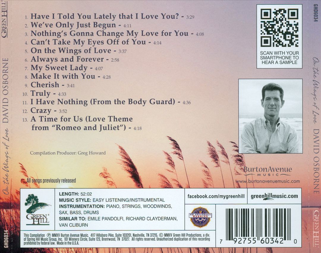 On the Wings of Love cover art