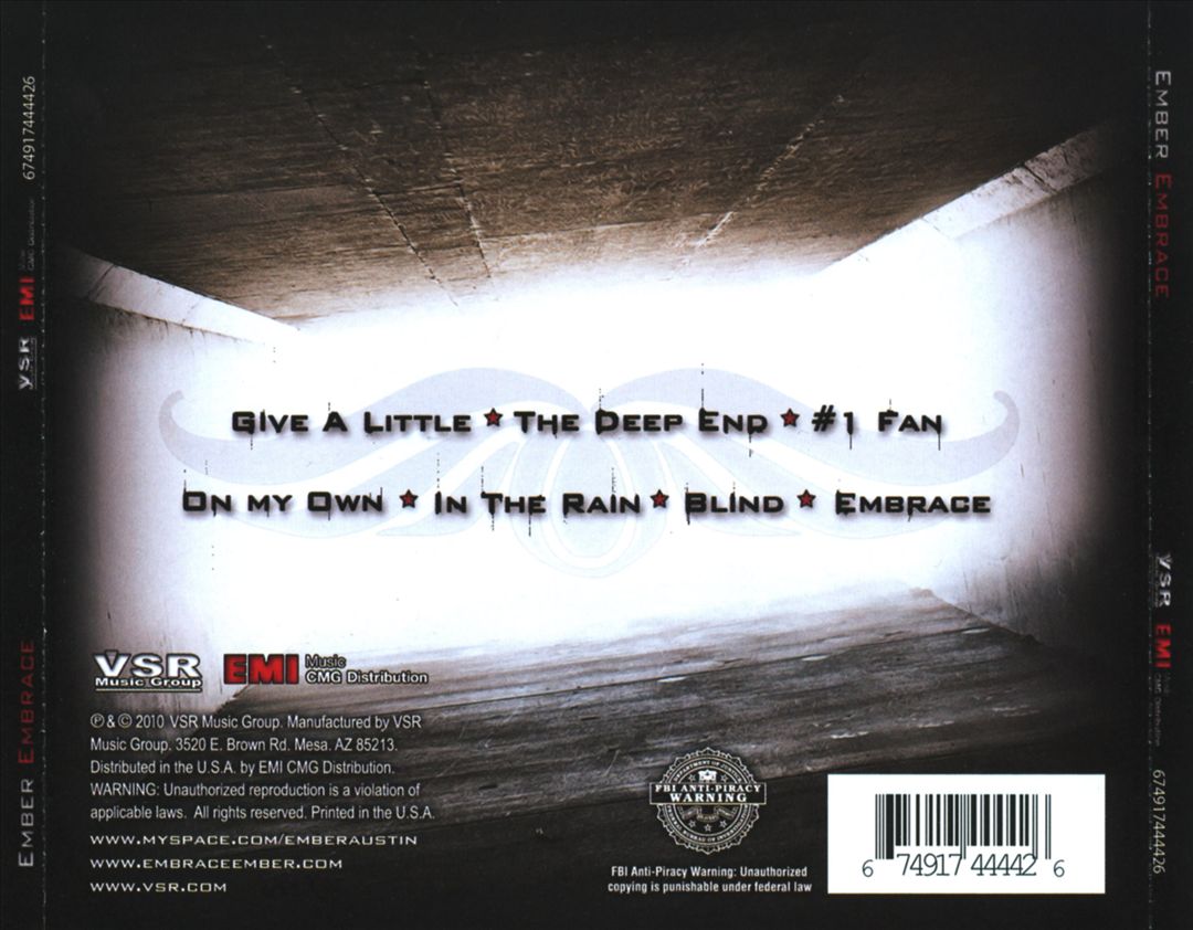 Embrace cover art