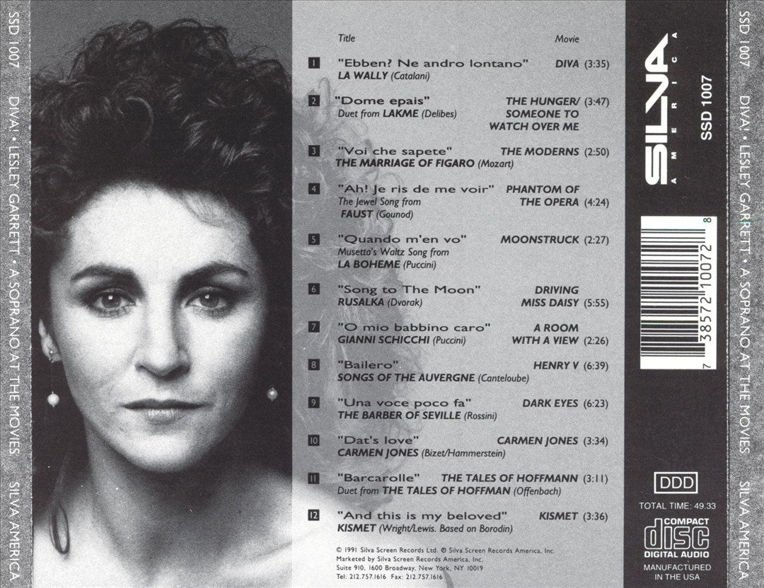 Diva! A Soprano at the Movies cover art