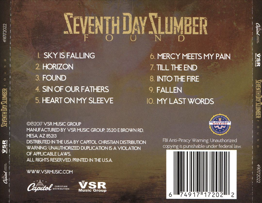 Found cover art