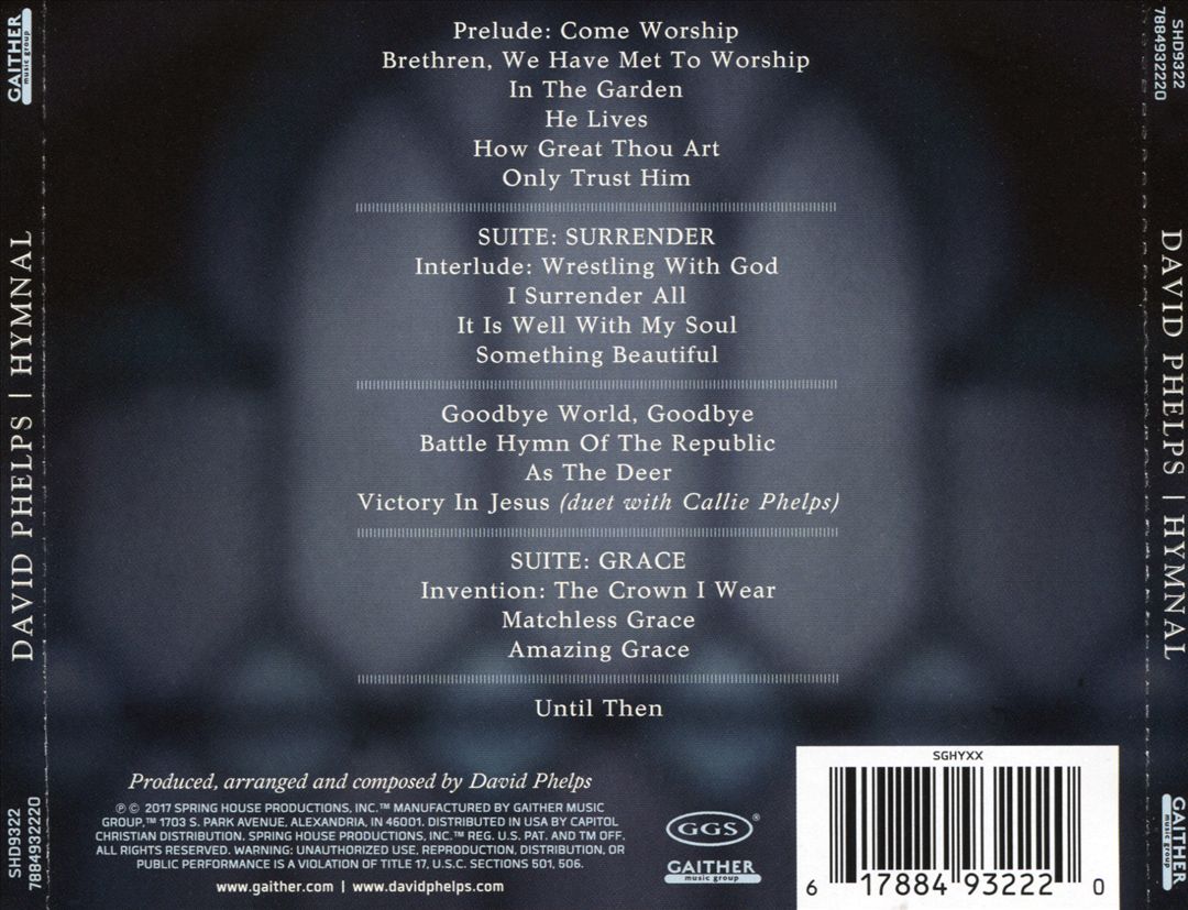Hymnal cover art