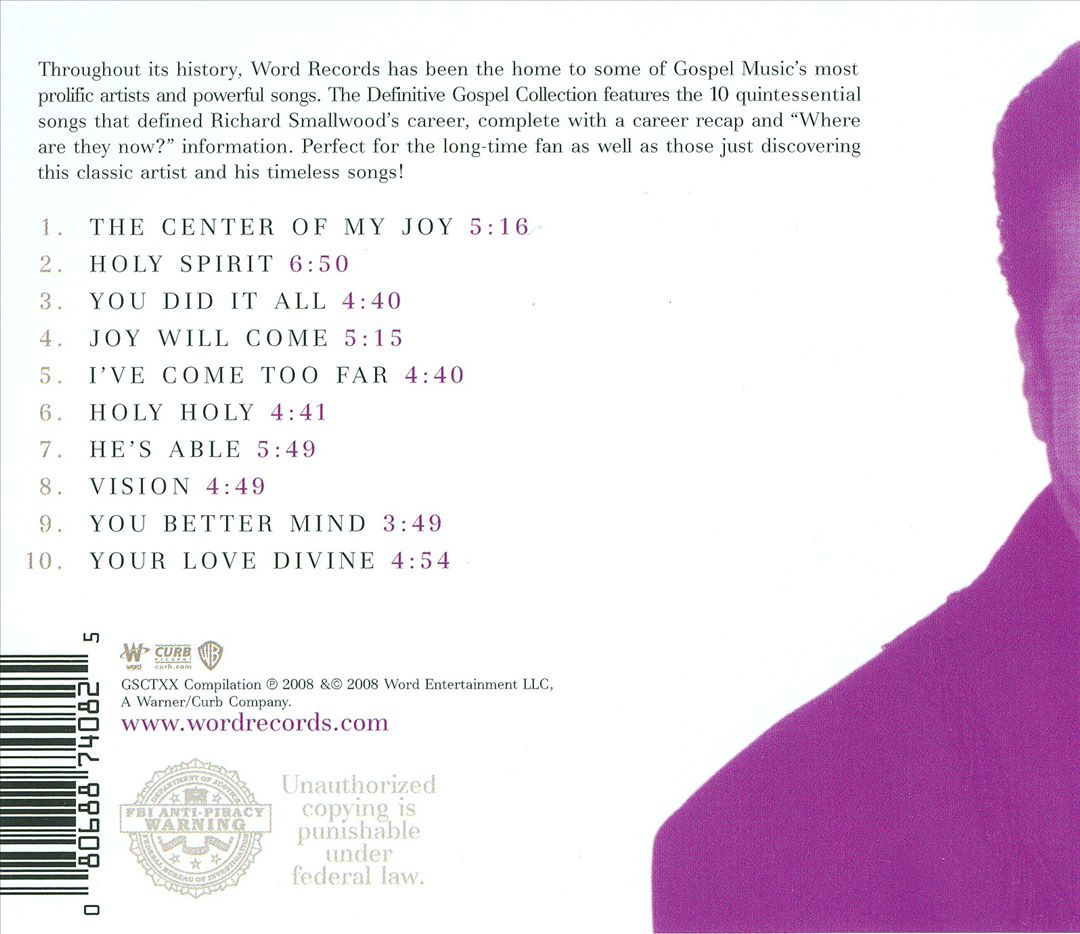Definitive Gospel Collection cover art