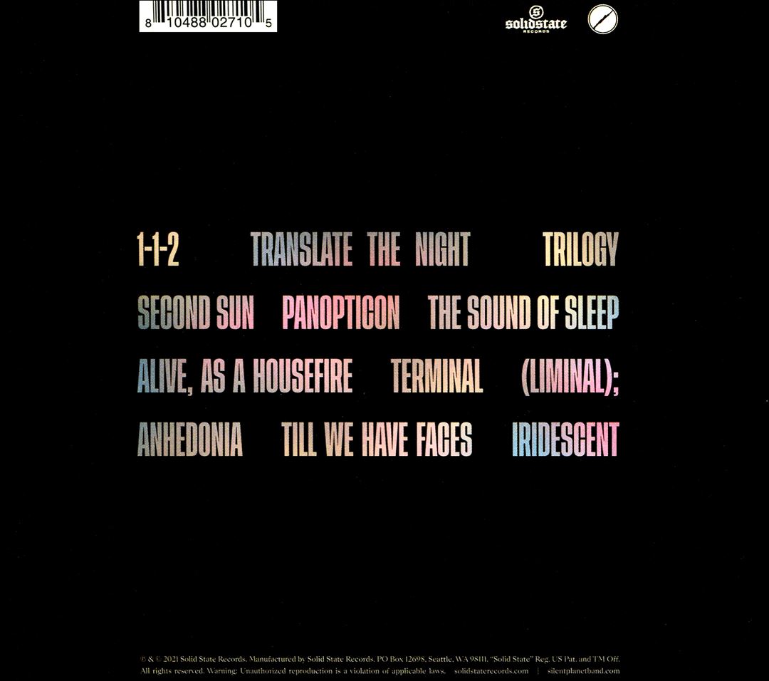 Iridescent cover art