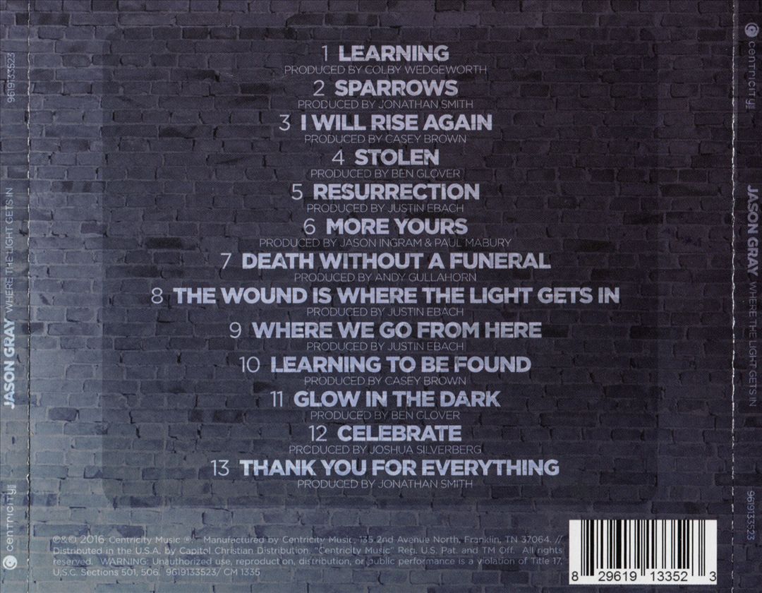 Where the Light Gets In cover art