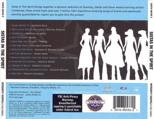 Sistas in the Spirit cover art