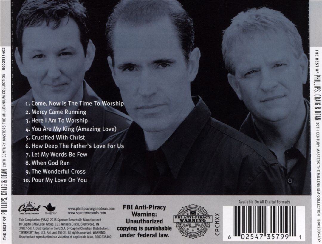 20th Century Masters - The Millennium Collection: The Best of Phillips, Craig & Dean cover art