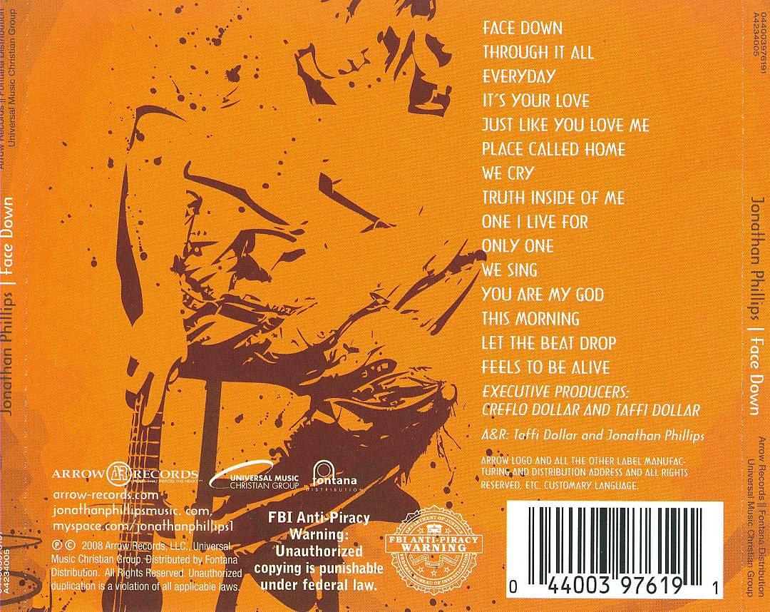 Face Down cover art