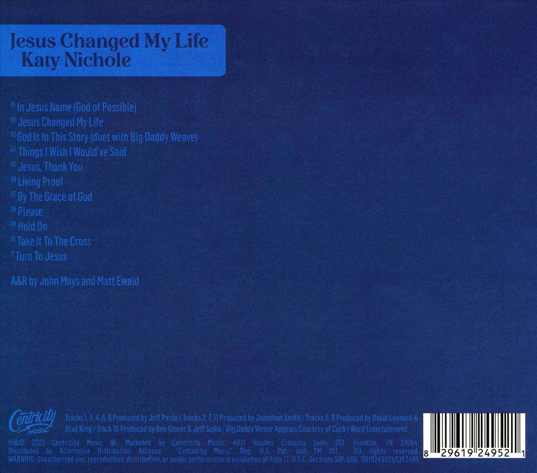 Jesus Changed My Life cover art