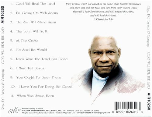 Heal the Land cover art