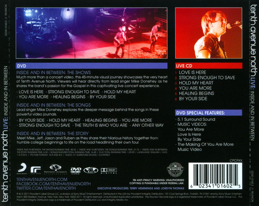 Live: Inside and In Between cover art