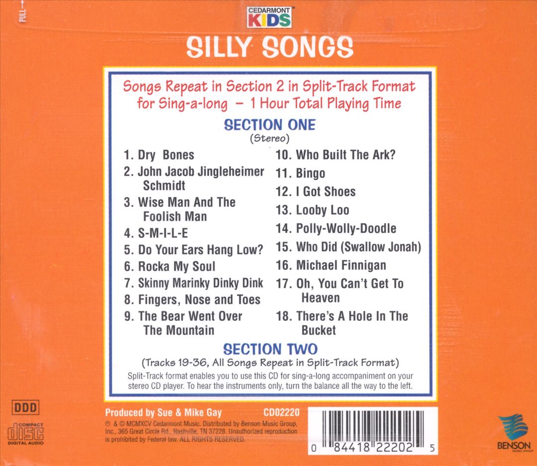 Silly Songs cover art