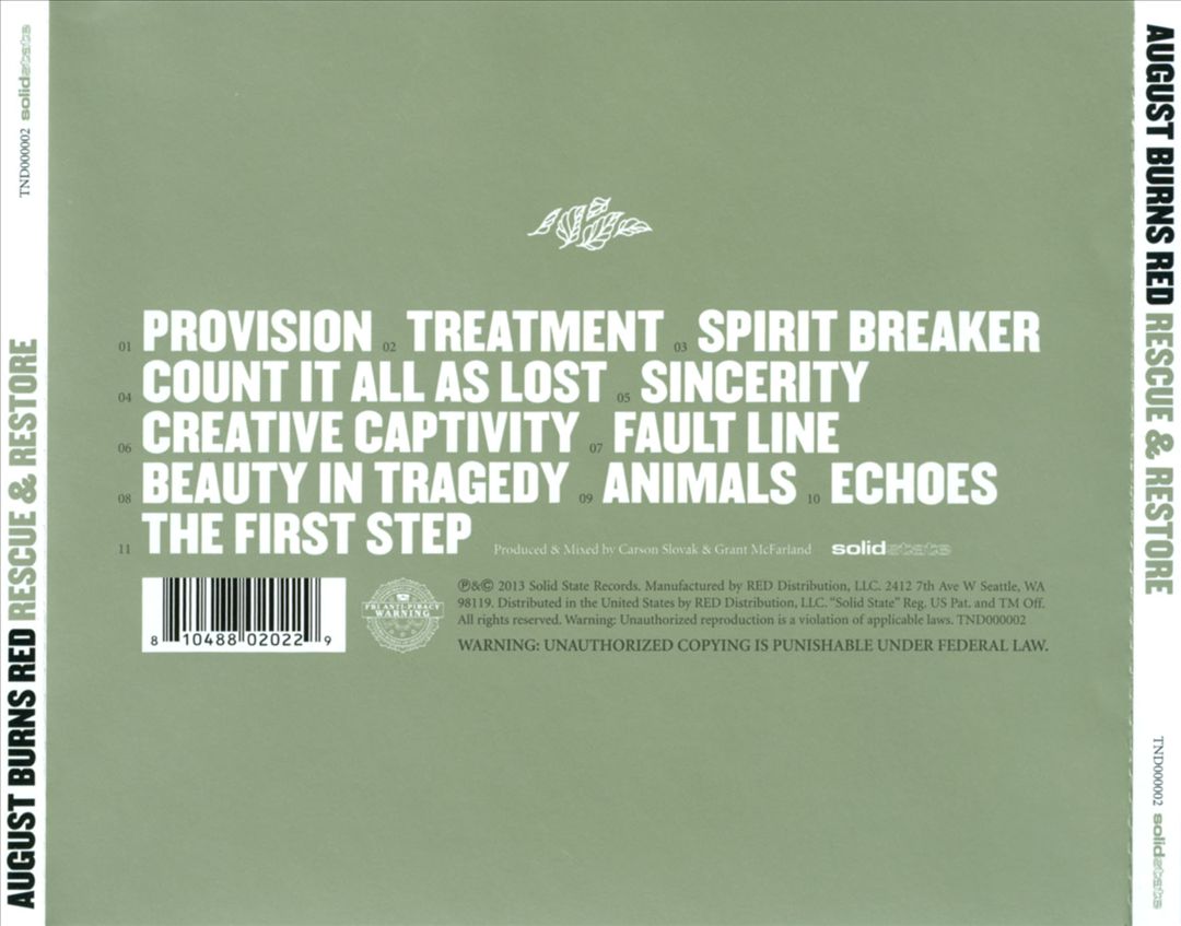 Rescue & Restore cover art