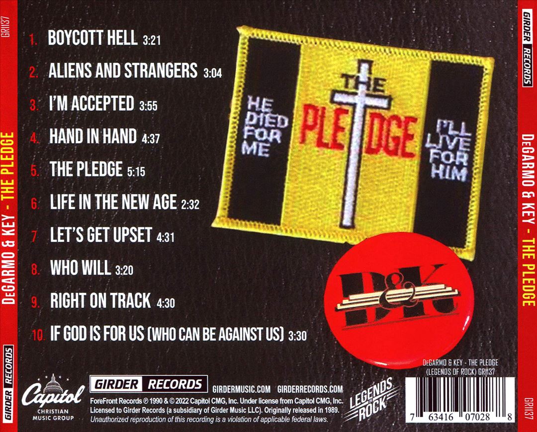 Pledge cover art