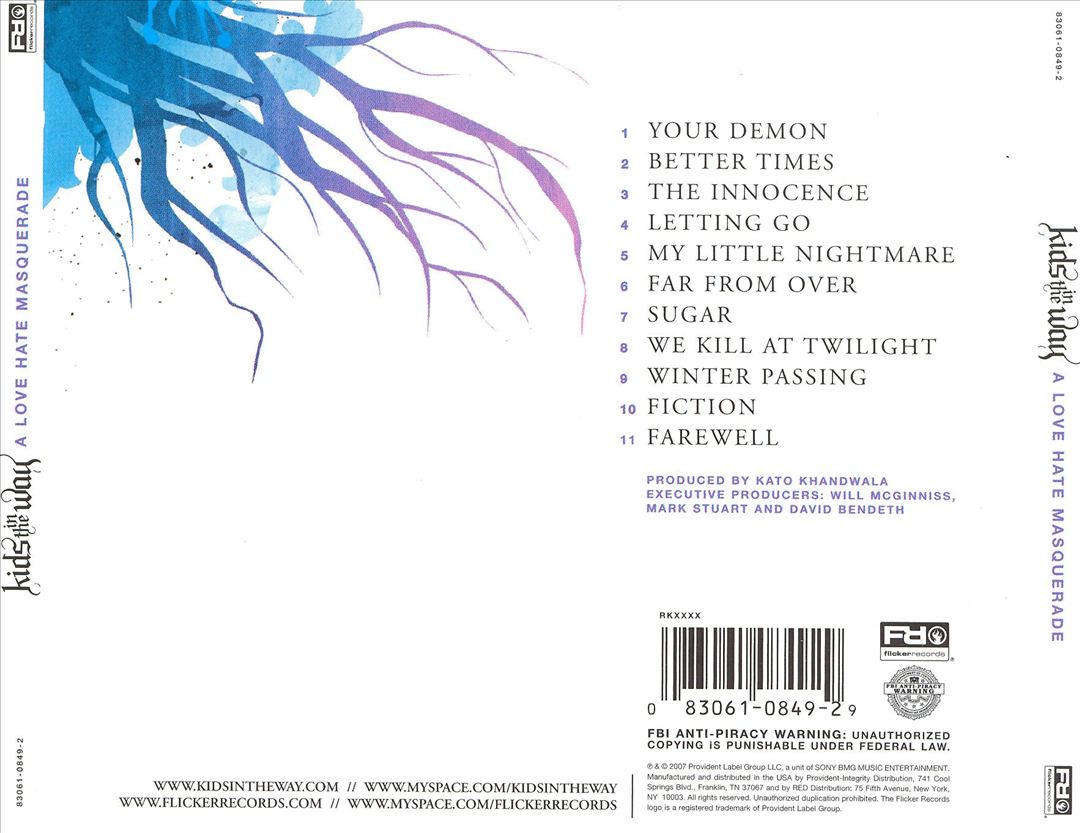 Love Hate Masquerade cover art