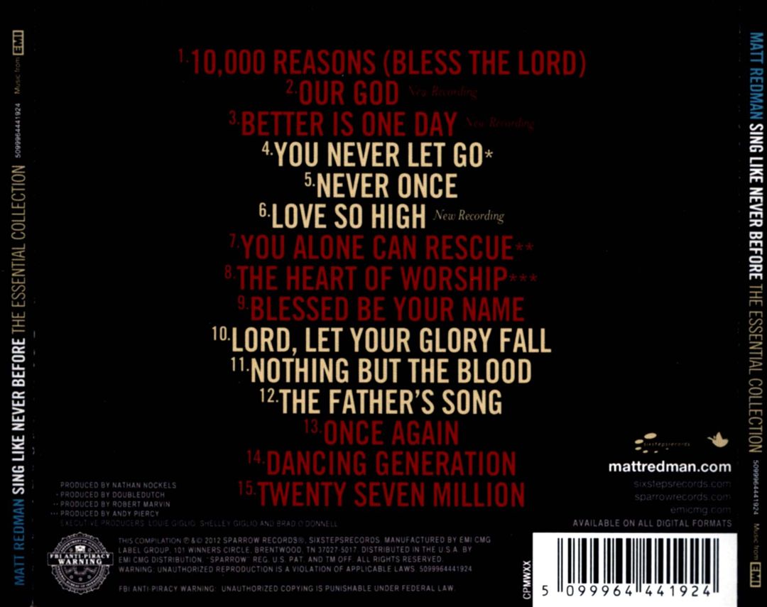 Sing Like Never Before: The Essential Collection cover art