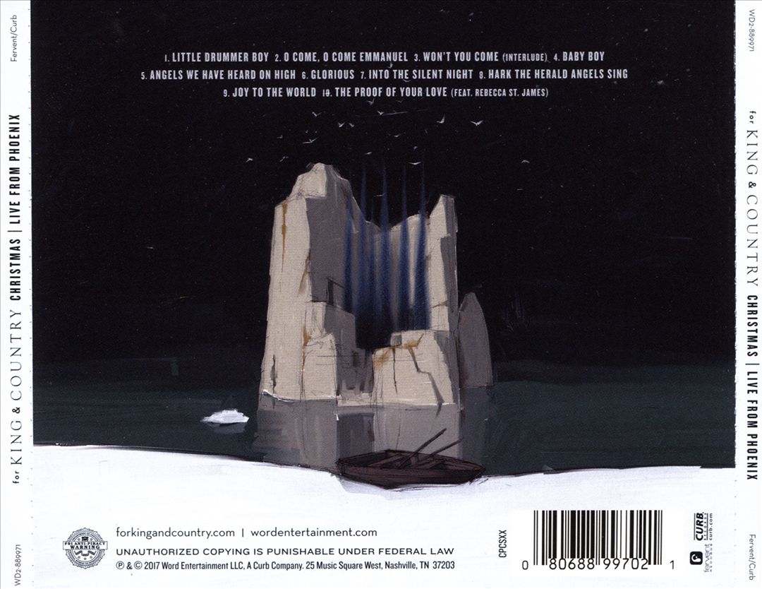 For KING & COUNTRY Christmas: Live in Phoenix cover art