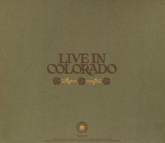 Live in Colorado, Vol. 2 cover art