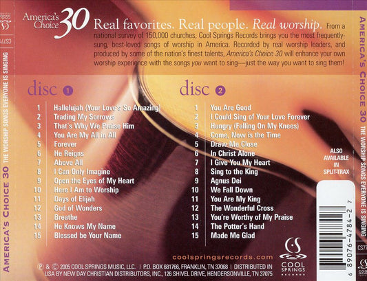 America's Choice 30: The Worship Songs Everyone is Singing! cover art