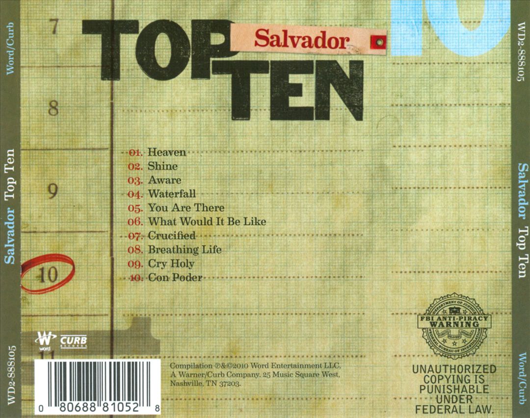 Top Ten cover art