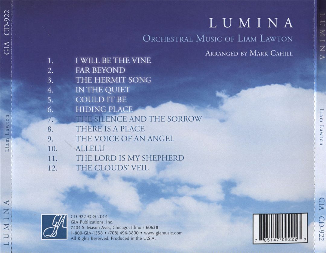 Lumina, Vol. 1: Orchestral Music of Liam Lawton cover art