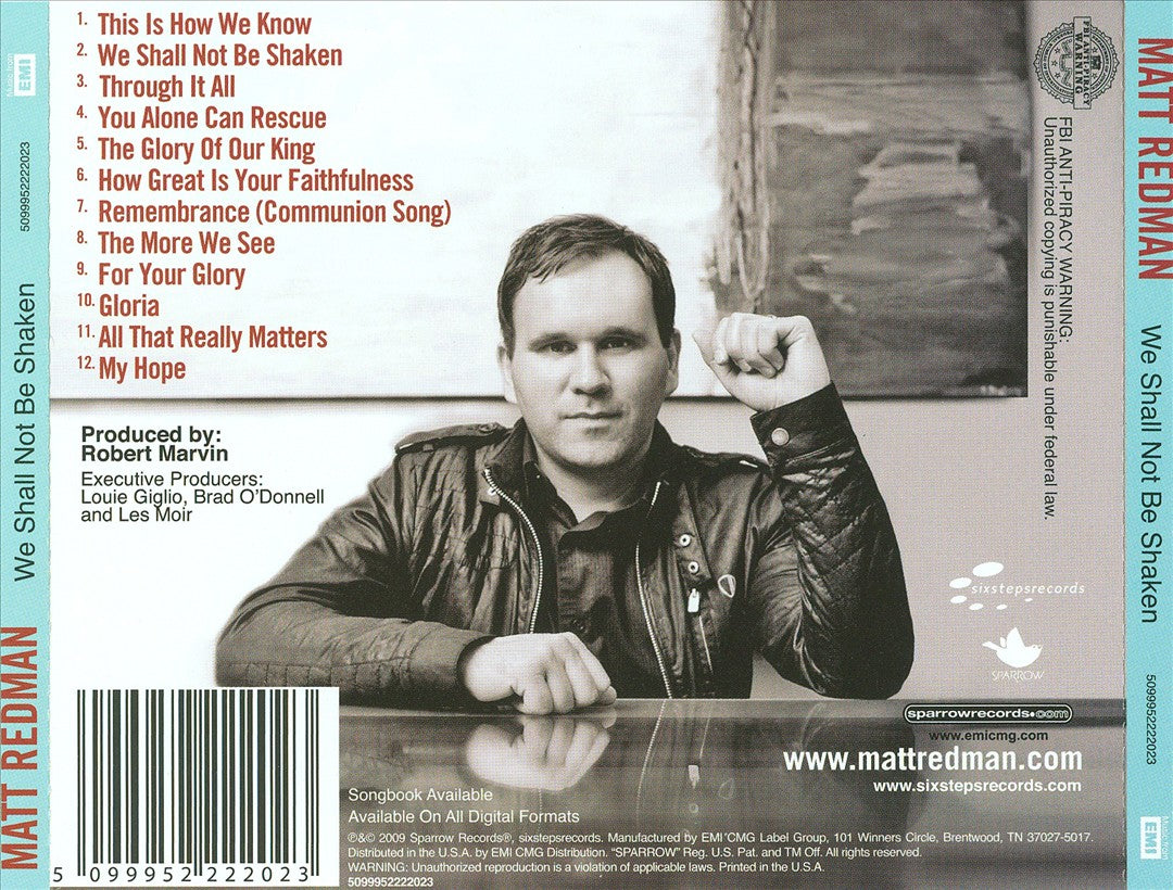 We Shall Not Be Shaken cover art