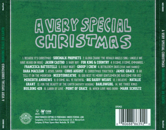 Very Special Christmas: Bringing Peace on Earth cover art