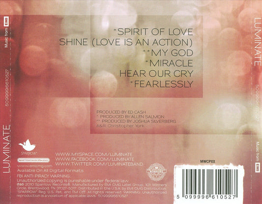 Luminate cover art