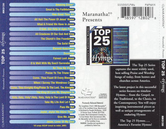 Top 25 Hymns cover art