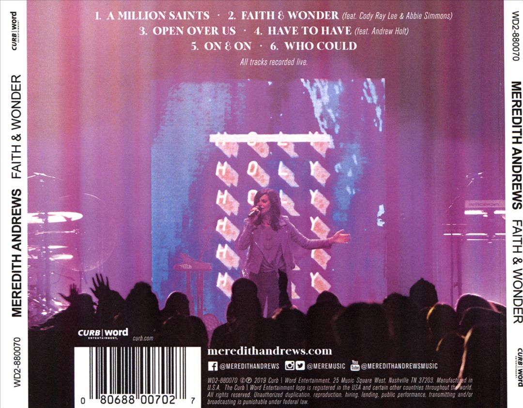 Faith & Wonder cover art