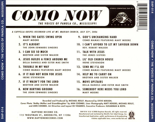 Como Now: The Voices of Panola Co., Miss cover art