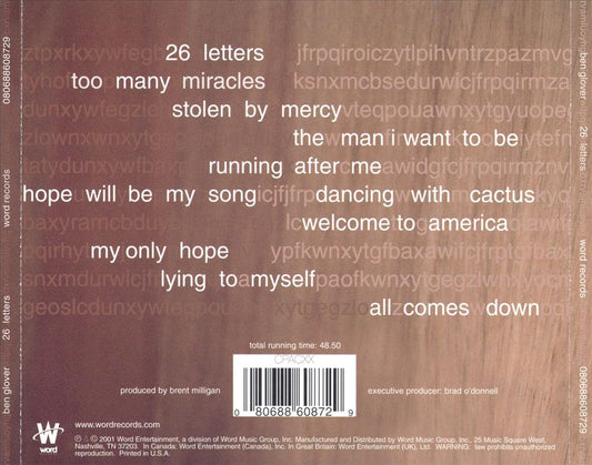 26 Letters cover art